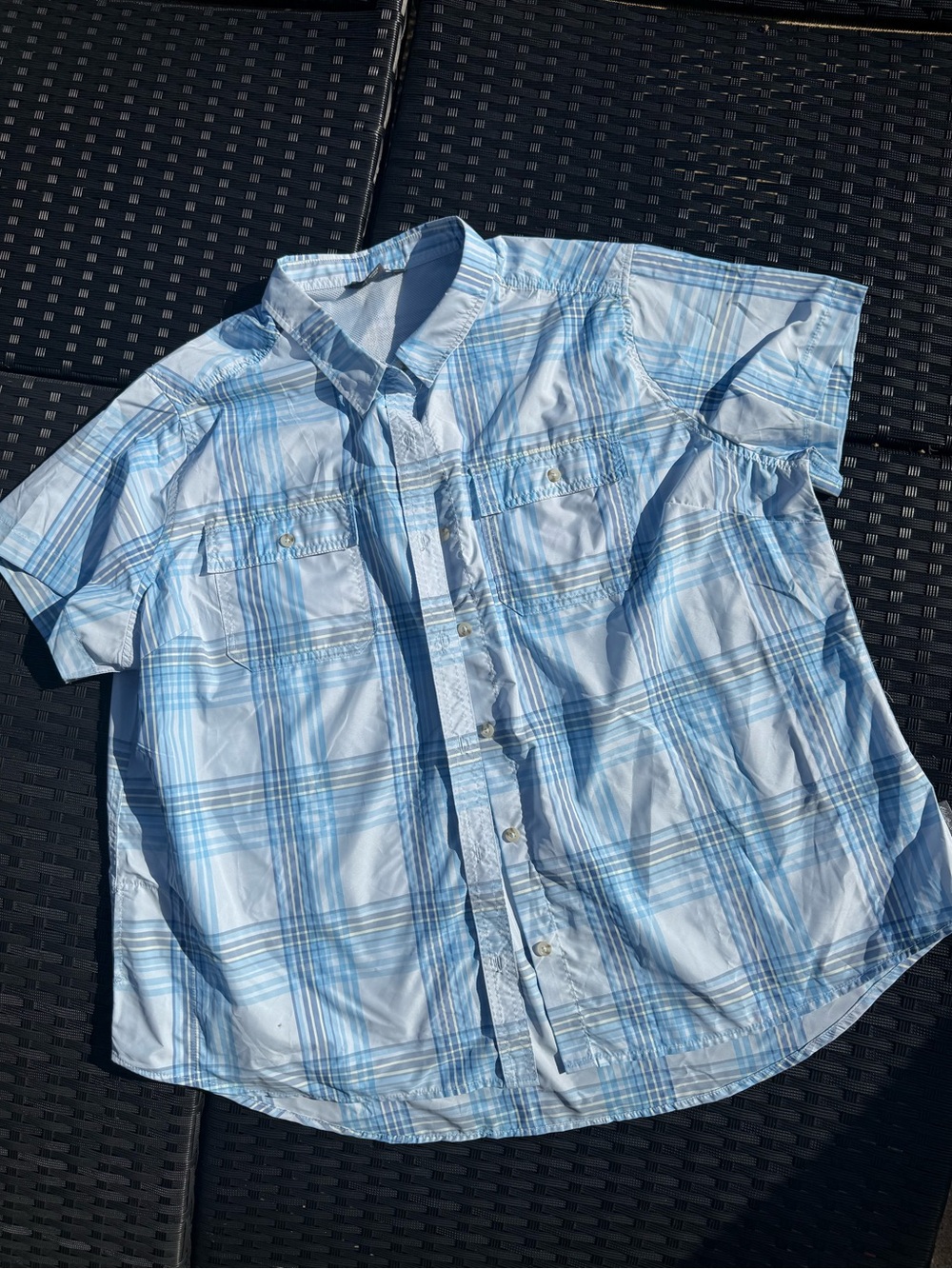 Eddie Bauer short sleeve button up. XXL